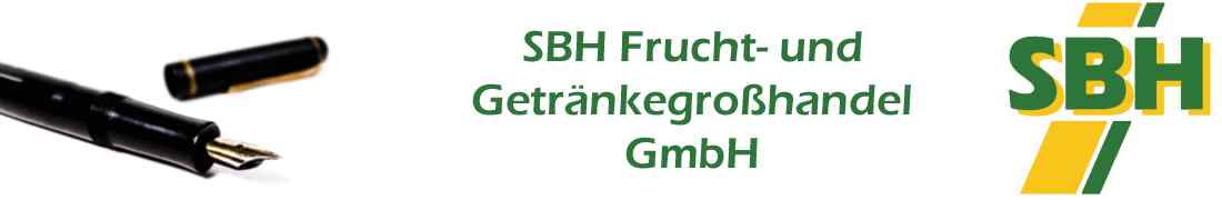 SBH Grosshandel Obst Gem&uuml;se Getr&auml;nke
