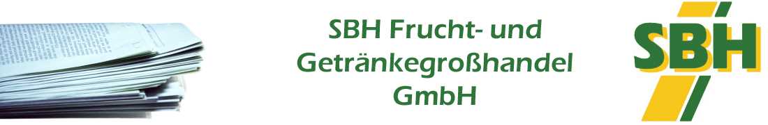 SBH Grosshandel Obst Gem&uuml;se Getr&auml;nke